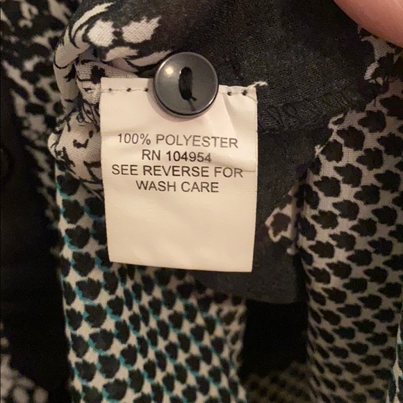 Antilia Femme Green & Black sleeveless boho top - Picture 5 of 8